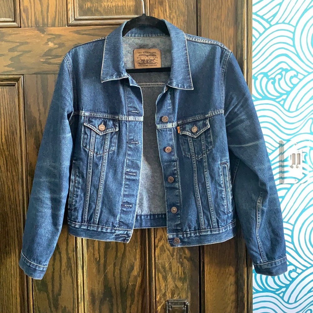 Vintage Levi’s Orange Tab Trucker Denim Jacket